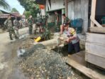 Antisipasi Banjir Masyarakat, Bersama Pemerintah, TNI-POLRI Goro Bersihkan Drainase