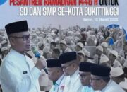 Wawako Bukittinggi Ibnu Asis Buka Pesantren Ramadhan 1446 H untuk SD dan SMP se-Kota Bukittinggi