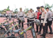 Polres Muba Gelar Pengecekan Kendaraan Dinas untuk Persiapan Operasi Ketupat Musi 2025