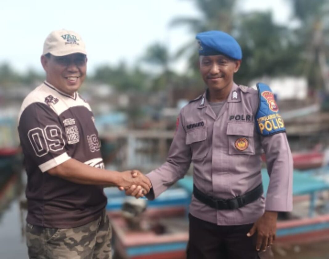 Jaga Keamanan Perairan, Polairud Polda Bengkulu Gelar Dialogis Bersama Warga Kampung Melayu