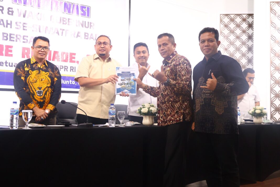 Rakor Kepala Daerah Se Sumbar,Pemko Payakumbuh Usulkan Percepatan Pembangunan