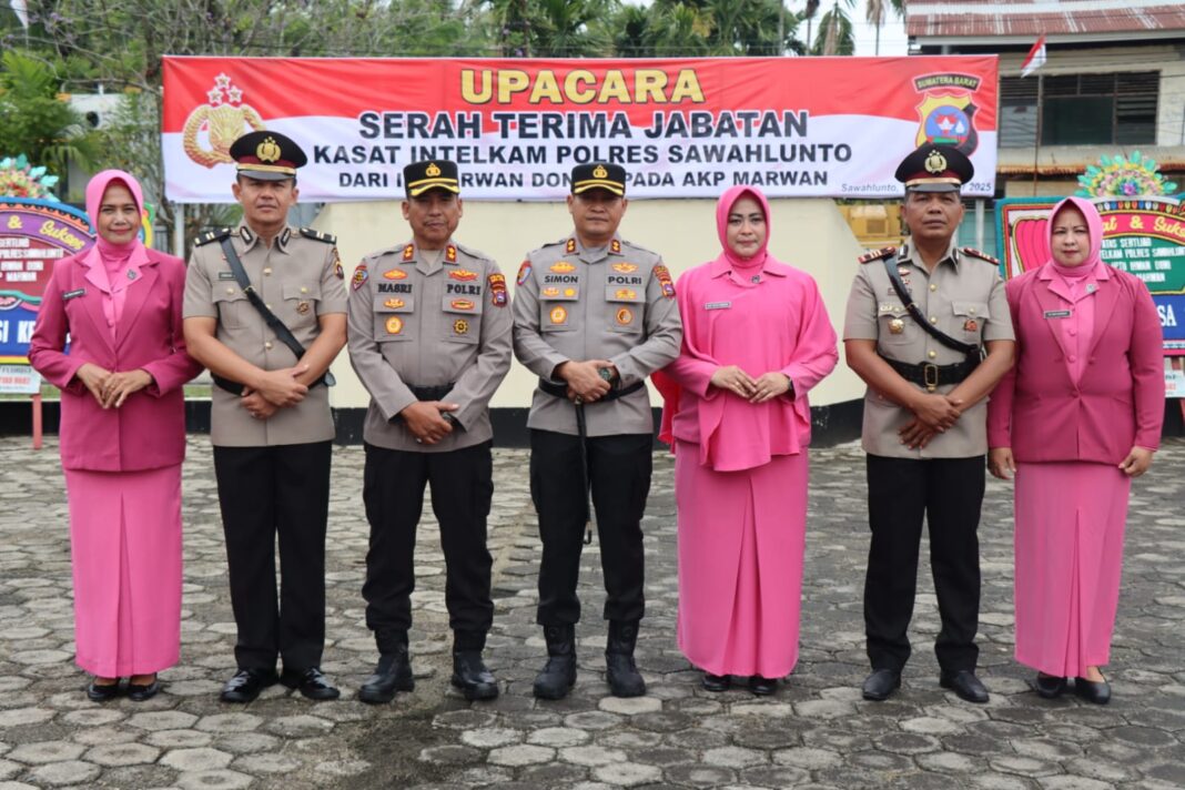 Kasat Intelkam Polres Sawahlunto Berganti AKP Marwan Gantikan Iptu Irwan Doni