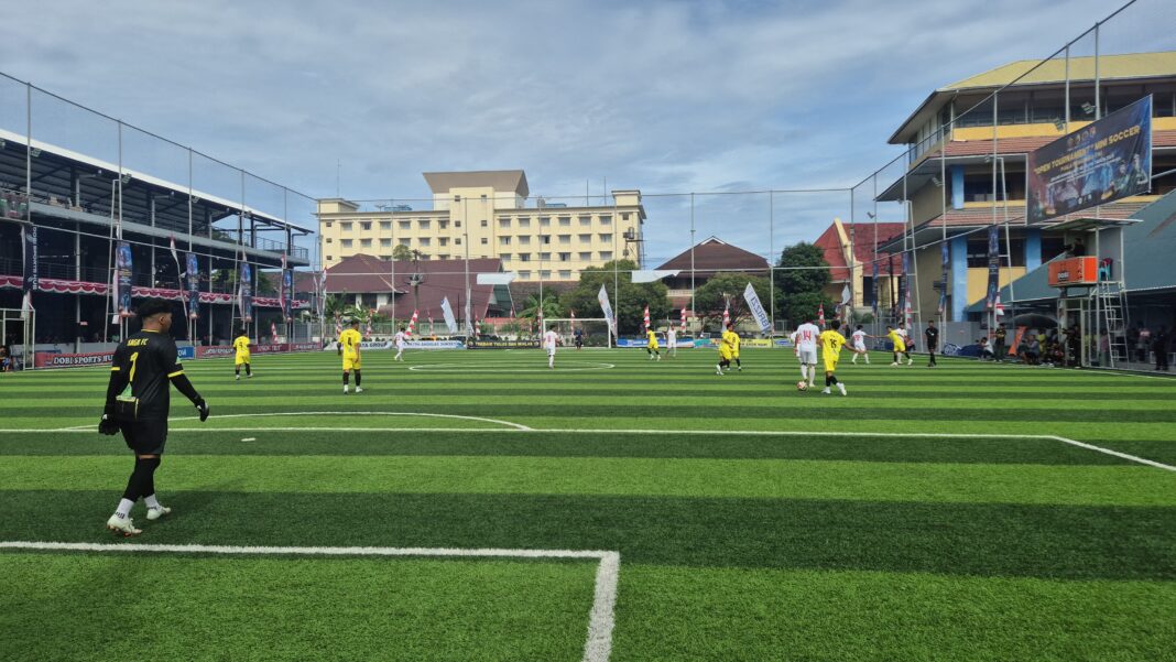 IMG-20250911-WA0040 Saga FC Sijunjung Berhadapan dengan Tuanku Imam Bonjol dalam Pertandingan Sengit di Turnamen Mini Soccer Piala Panglima TNI 2025