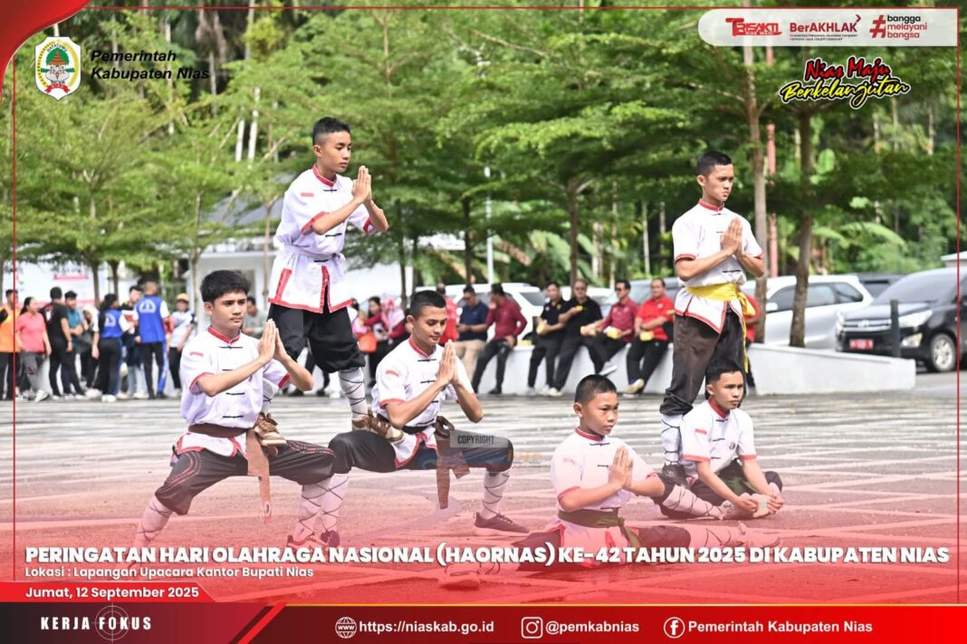 Pemkab Nias Laksanakan Peringatan Haornas Ke- 42 Tahun 2025