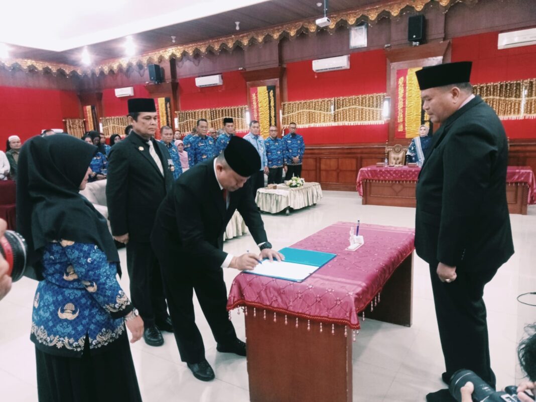Apresiasi untuk Mursalim, Walikota Yota Balad Kukuhkan Sekda Definitif Kota Pariaman