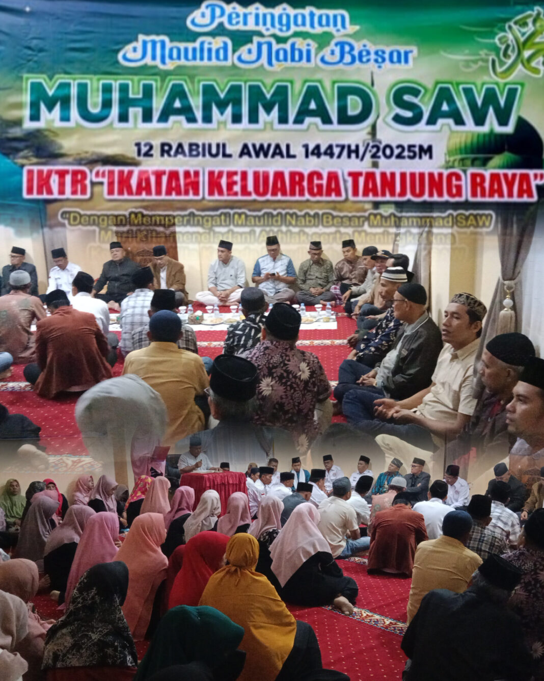 Bentuk Cinta kepada Rasulullah SAW, IKTR Sungai Penuh Gelar Maulid Nabi 12 Rabiul Awal 1447H/2025M